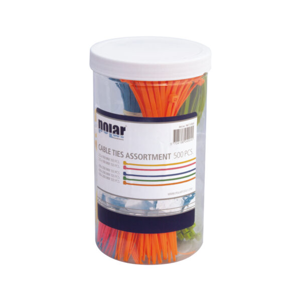 Cable ties assortment - 500 pcs.