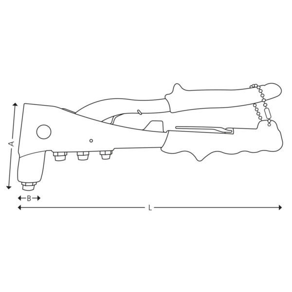 Hand rivet tool - Image 2