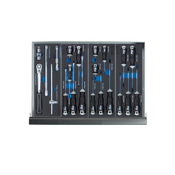 EASY Roller cabinet with 163 tools - Image 3
