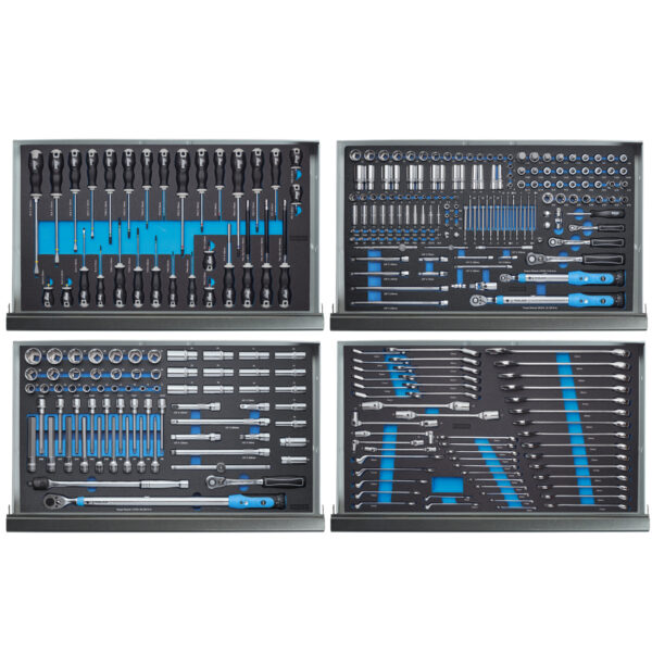X-LARGE Roller cabinet with 470 tools - Image 2