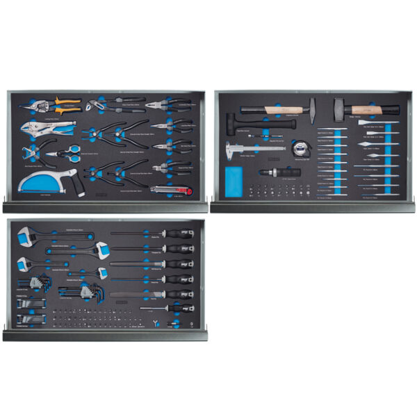 X-LARGE Roller cabinet with 473 tools - Image 3