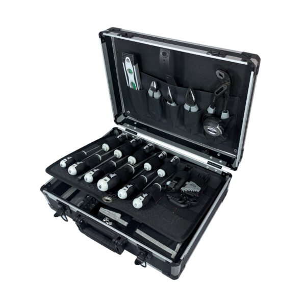 BASE Tool trolley with tool assortment - 76 tools