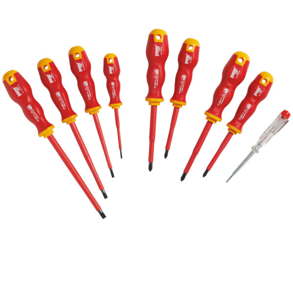 Insulated screwdriver set - 9 pcs.
