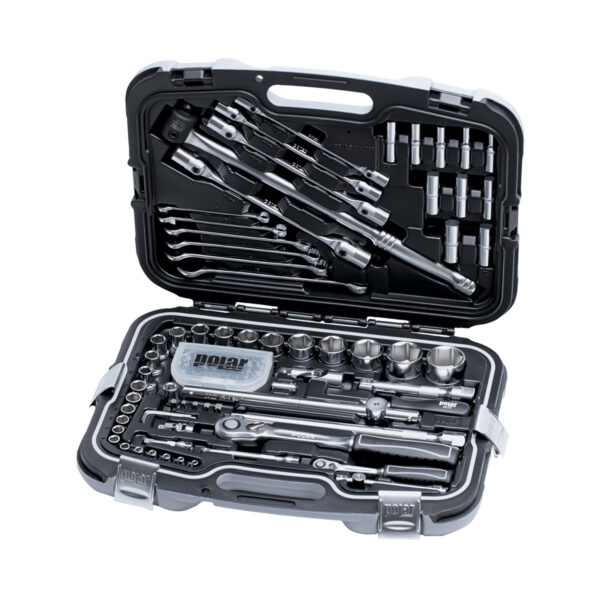 1/4” and 1/2” metric tool set
