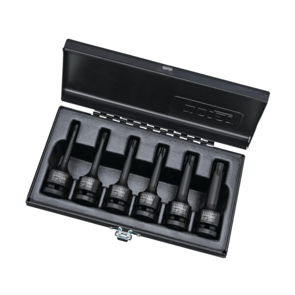 1/2” Impact socket driver set for Torx® screws