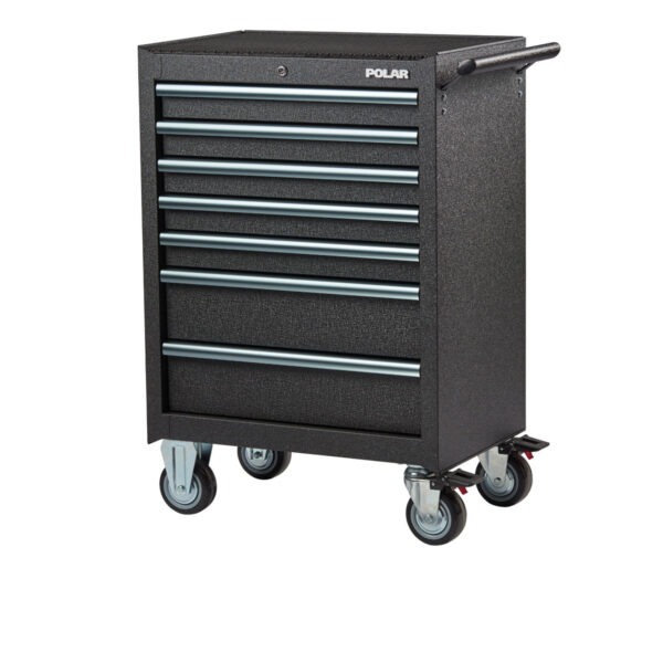 EASY LIGHT Roller cabinet (black) 7 drawers - Image 3