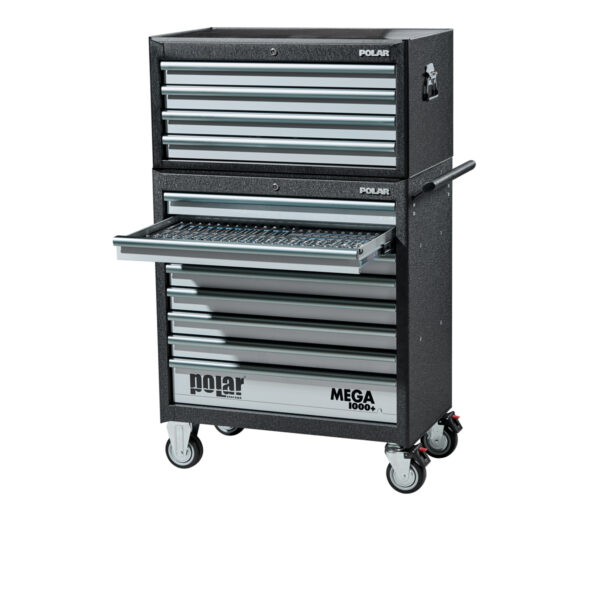 MEGA 1000+ Roller cabinet with 1129 tools