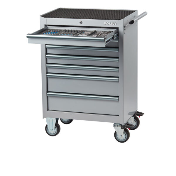 EASY LIGHT Roller cabinet with 163 tools