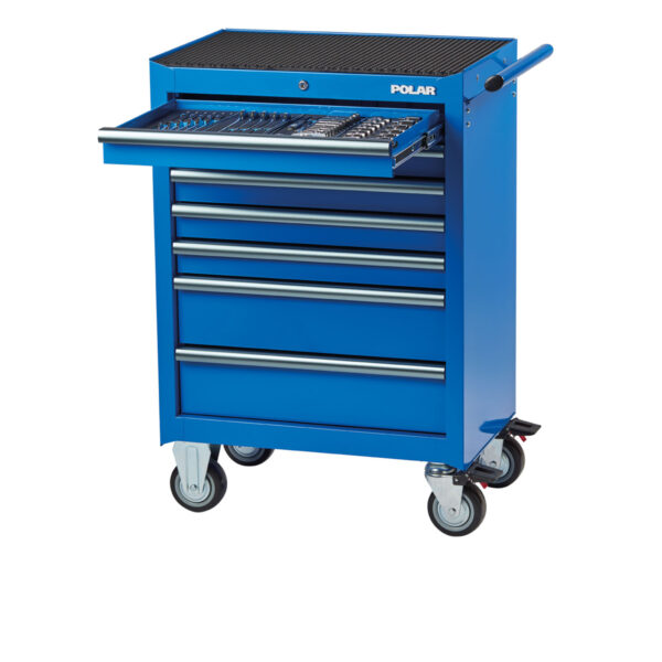 EASY LIGHT Roller cabinet with 163 tools