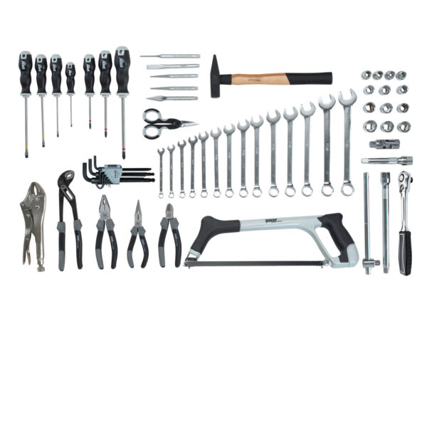 Tool box with tool assortment - 66 tools - Image 2
