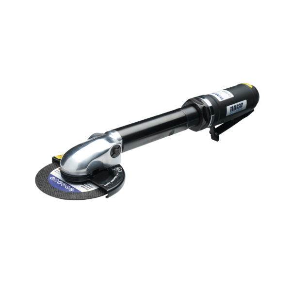 Long angle grinder, 4” cut-off tool