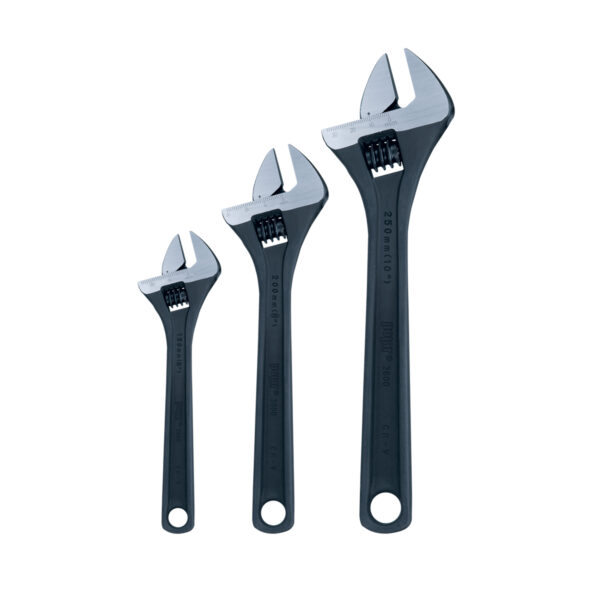 Adjustable wrench set - 3 pcs.