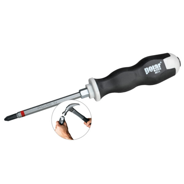 Screwdriver set with impact cap - 6 pcs. - Image 3