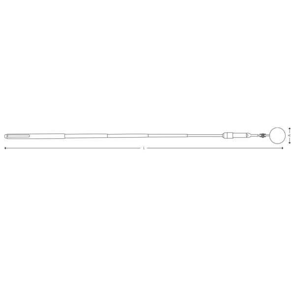 LED telescopic inspection mirror - Ø 30 mm - Image 4