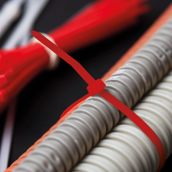 Cable ties - Red (100 pcs.) - Image 3