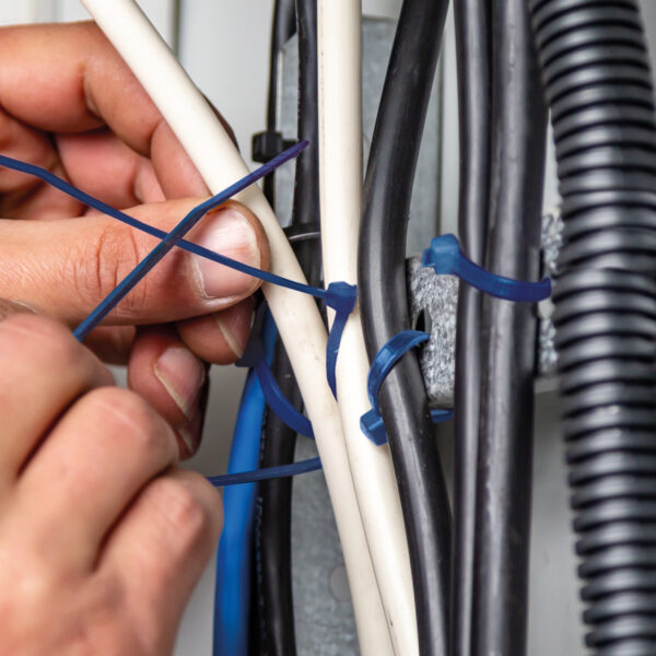 Cable ties - Blue (100 pcs.) - Image 3