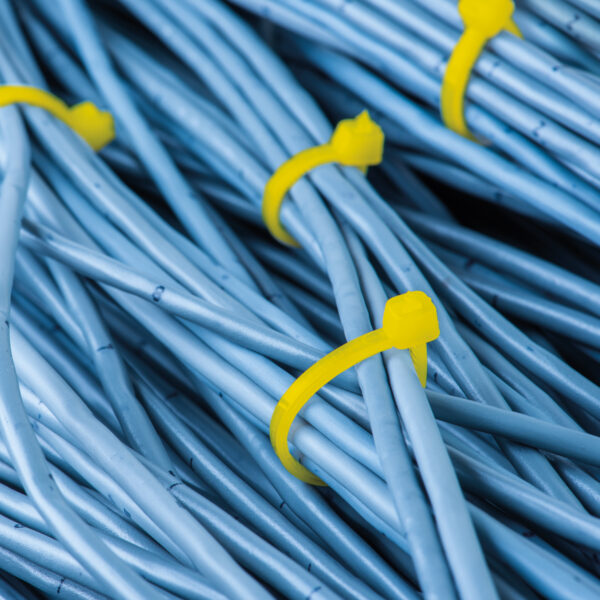 Cable ties - Yellow (100 pcs.) - Image 3
