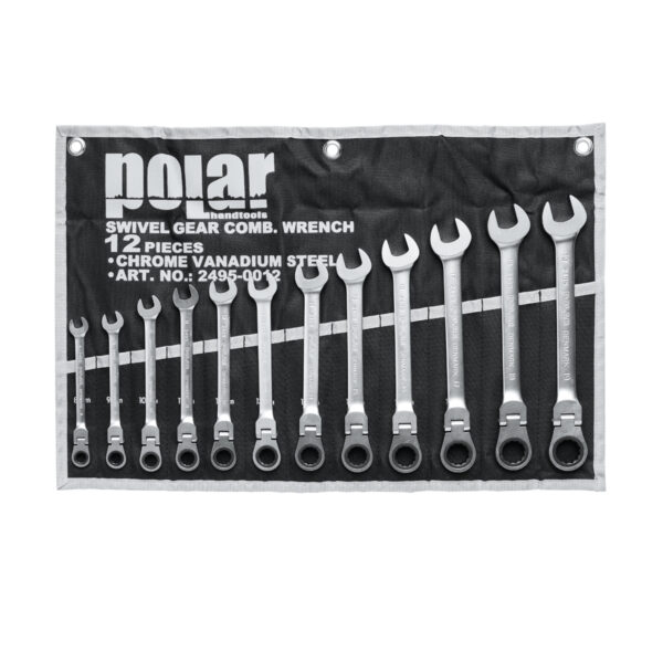 Swivel gear combination wrench set - Image 2