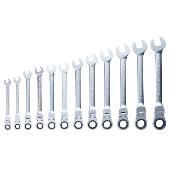 Swivel gear combination wrench set - Image 3
