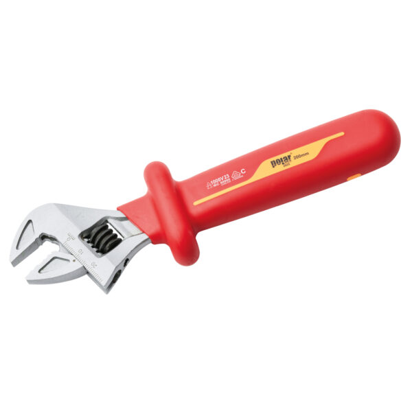 Insulated adjustable wrenches
