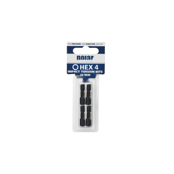 1/4” Impact torsion bits for hex head screws - Image 4