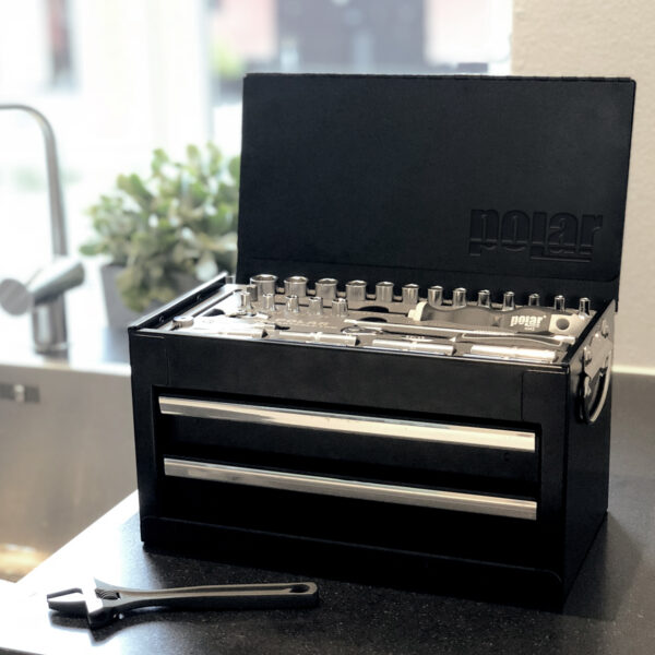 Tool box with tool assortment - 141 tools - Image 7