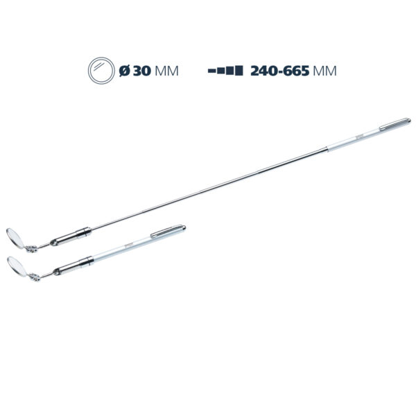 LED telescopic inspection mirror - Ø 30 mm - Image 2