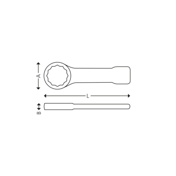 Slogging ring wrenches - inch - Image 2