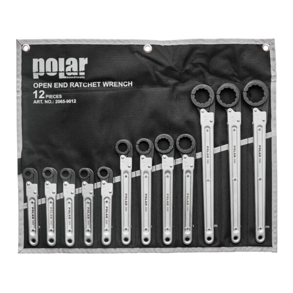 Open end ratchet wrenches set