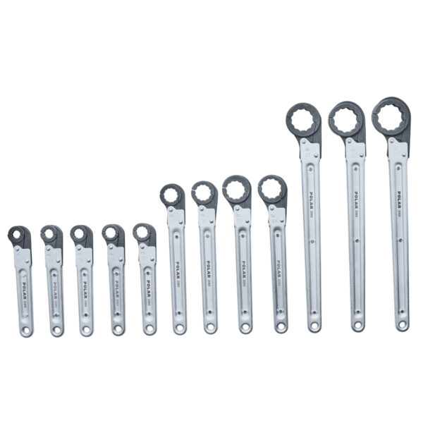 Open end ratchet wrenches set - Image 3