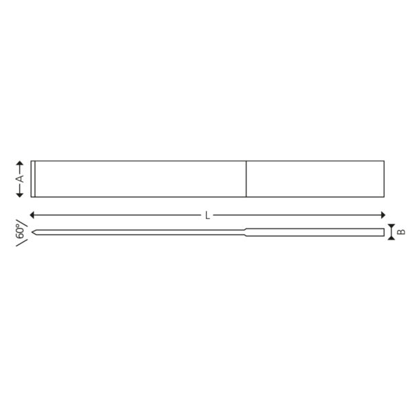 Spotweld chisel with handle - Image 2