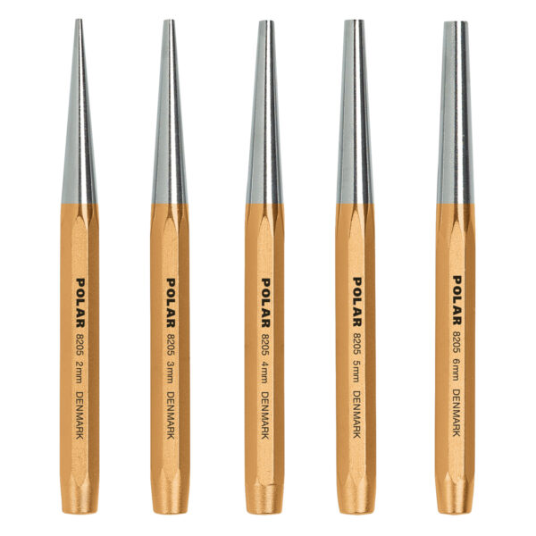 Assortment with 5 taper punches - Image 2
